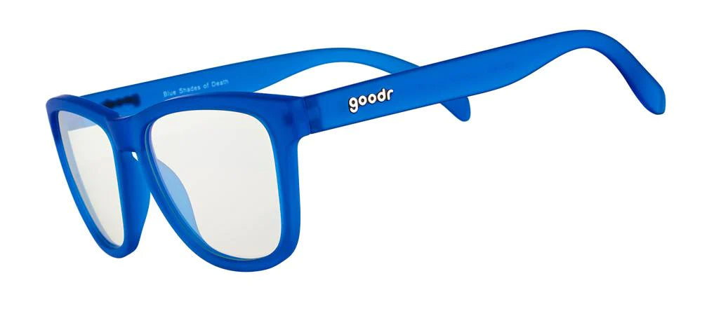 Goodr OG Active Sunglasses - Blue Shades Of Death