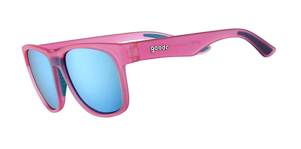 Goodr BFG Active Sunglasses - Do You Even Pistol, Flamingo