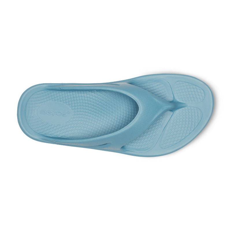 OOFOS Men's OOriginal Thong - Ocean Blue