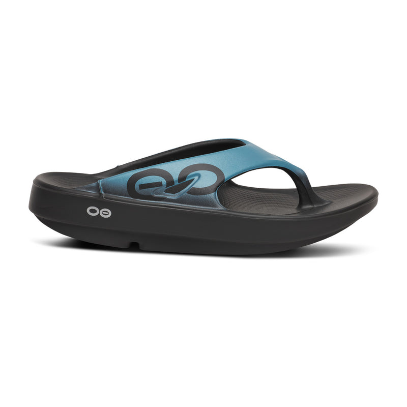 OOFOS Men's OOriginal Sport Thong - Ocean Blue