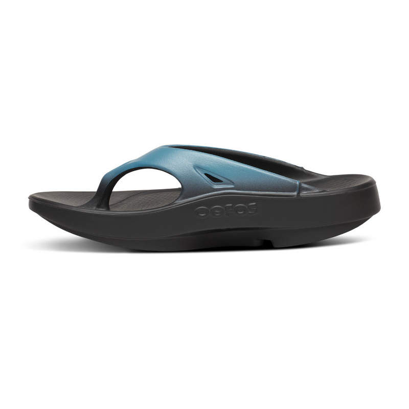 OOFOS Men's OOriginal Sport Thong - Ocean Blue