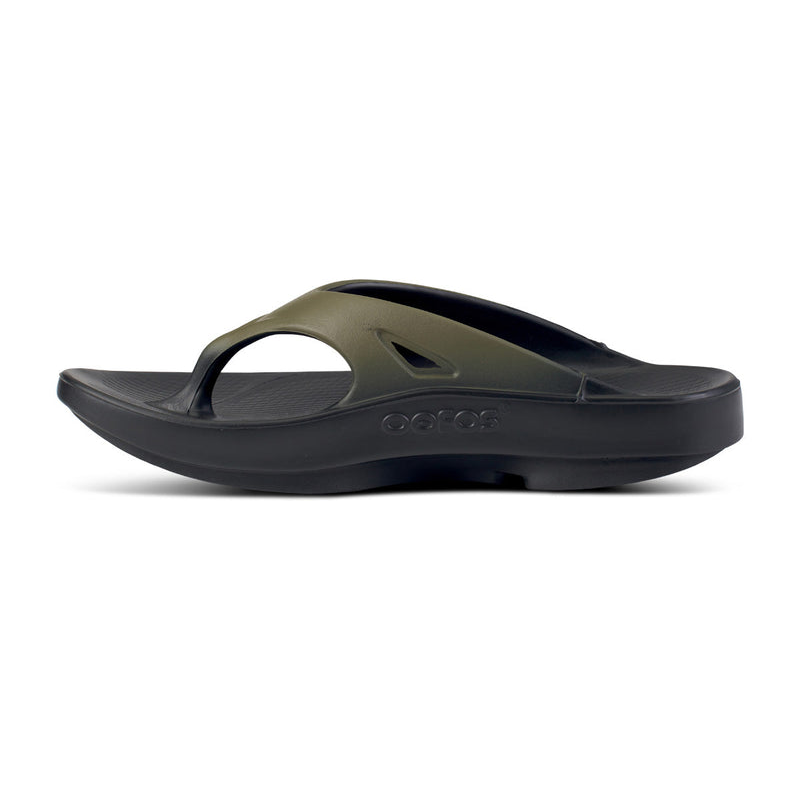 OOFOS Men's OOriginal Sport Thong - Tactical Green