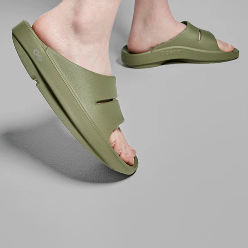 OOFOS Women's OOahh Slide - Foliage