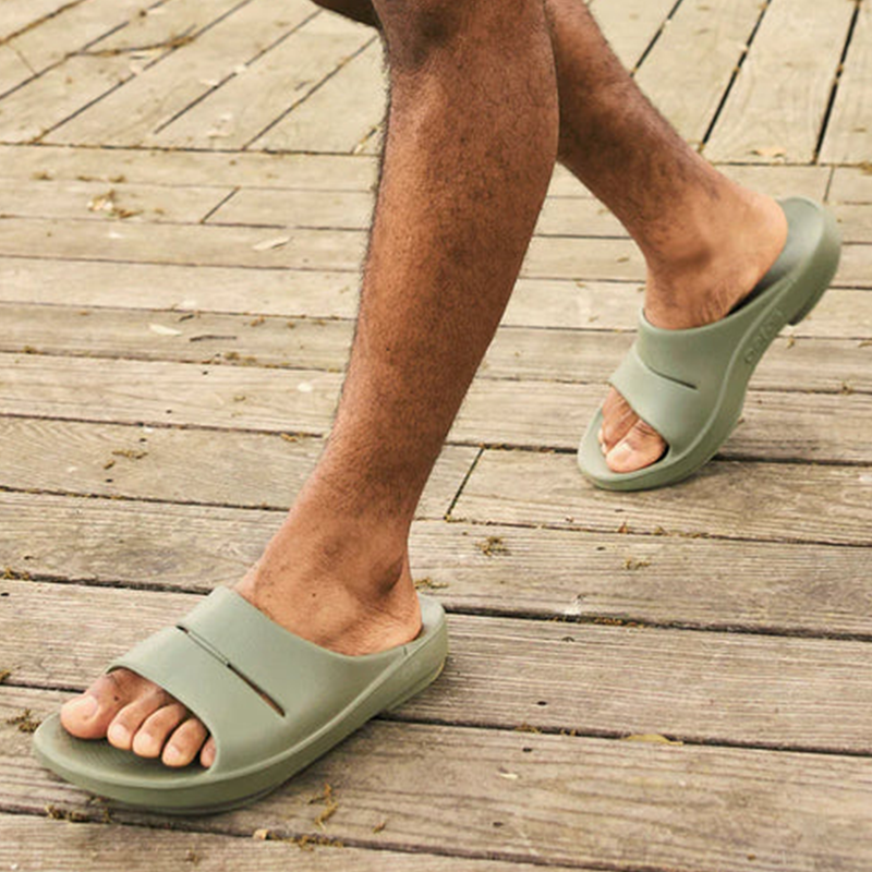 OOFOS Men's OOahh Slide - Foliage