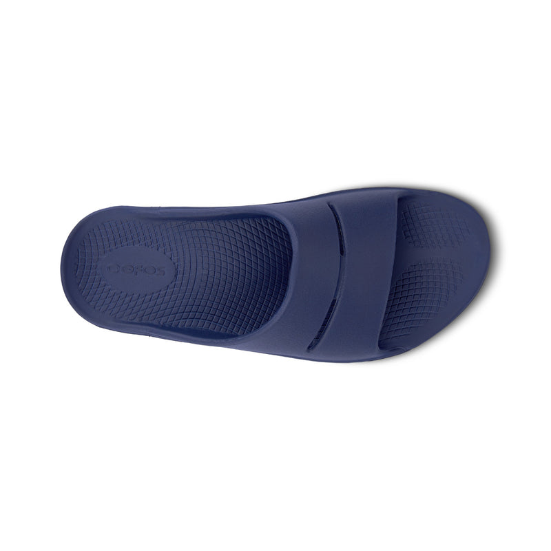 OOFOS Men's OOahh Slide - Navy