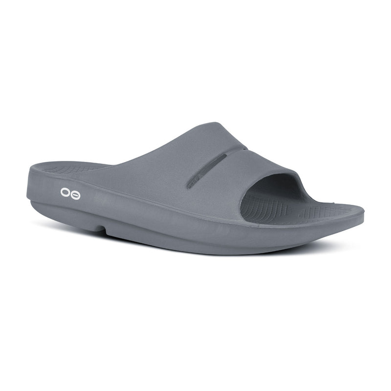 OOFOS Men's OOahh Slide - Slate