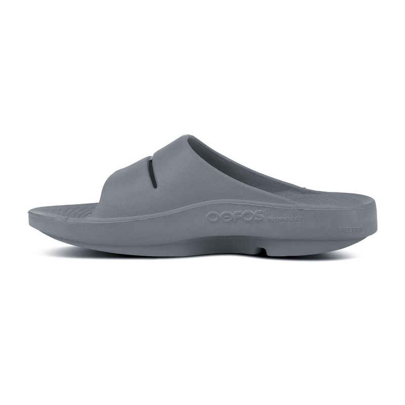 OOFOS Men's OOahh Slide - Slate