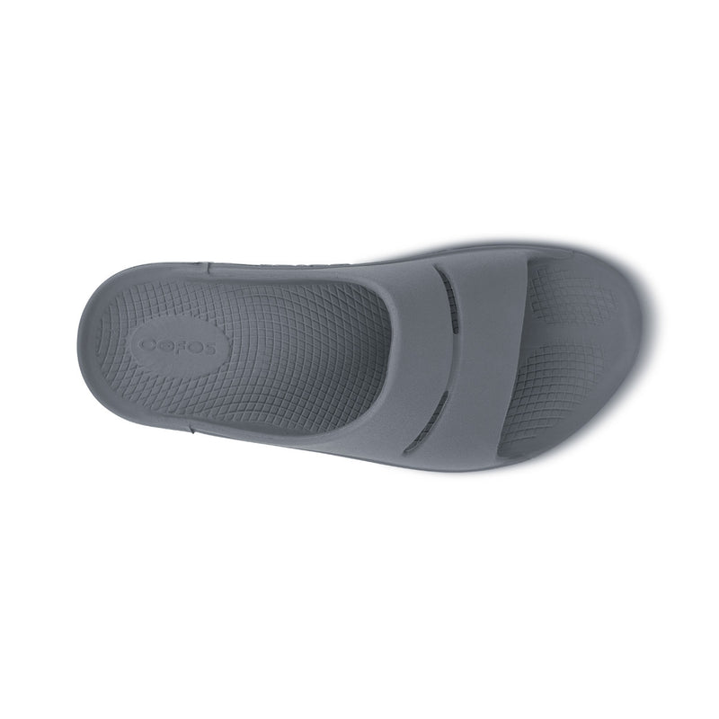 OOFOS Men's OOahh Slide - Slate