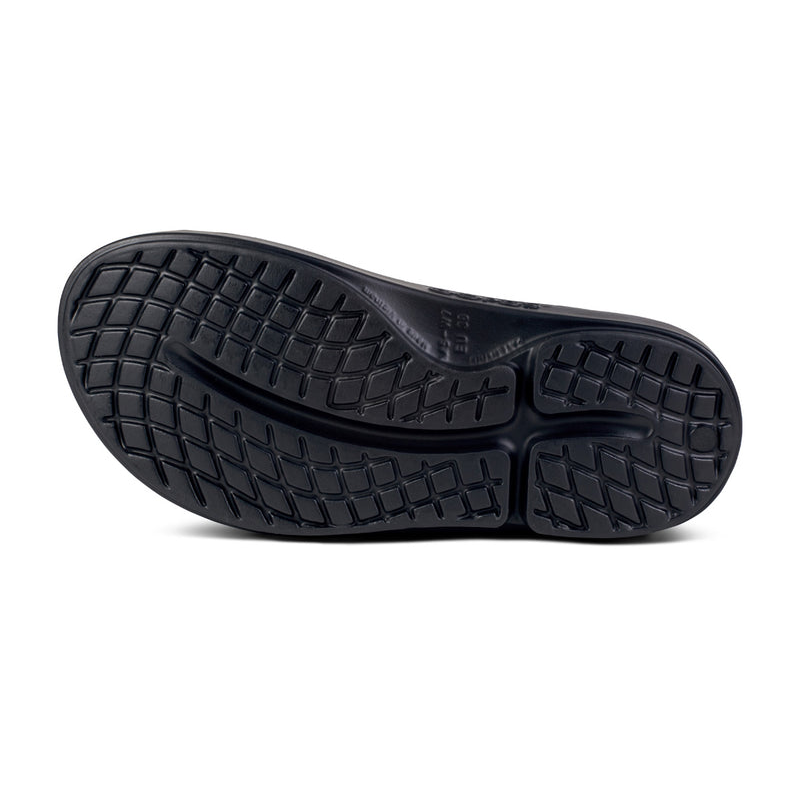 OOFOS Women's OOahh Luxe Slide - Midnight Spectre