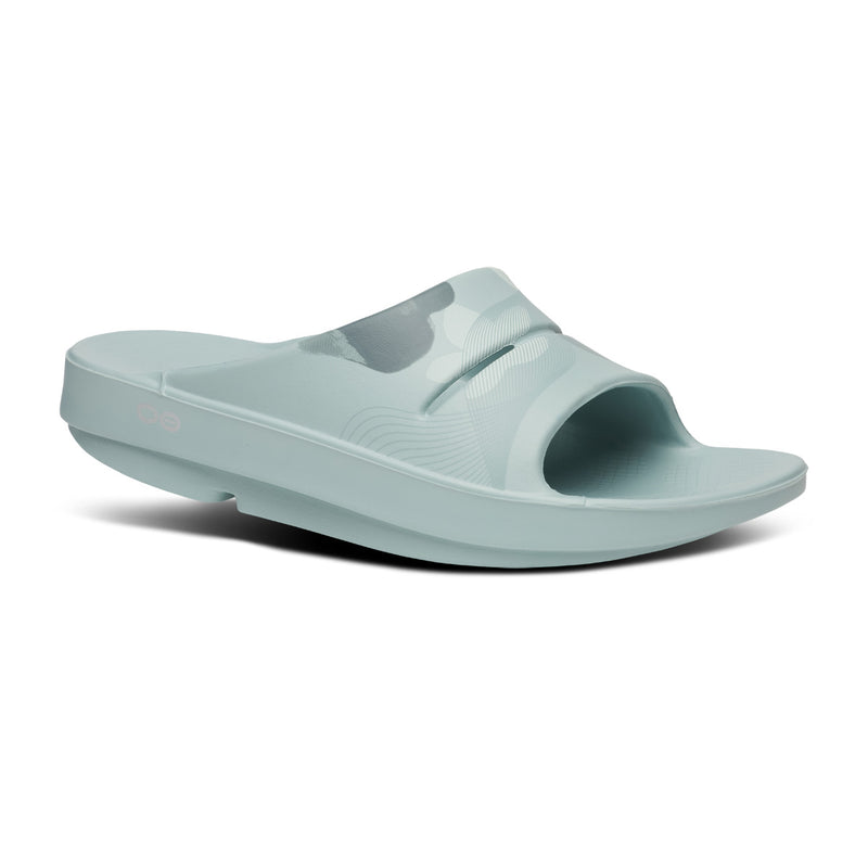 OOFOS Women's OOahh Slide - Mist Breeze