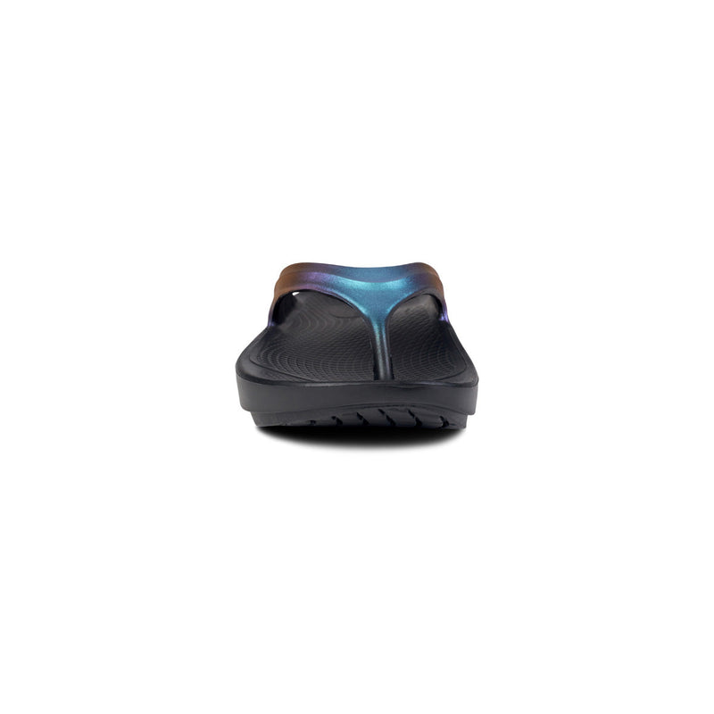 OOFOS Women's OOlala Luxe Thong - Midnight Spectre