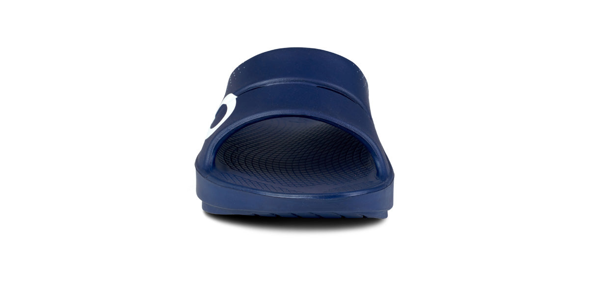 OOFOS Women&#39;s OOahh Sport Slide - Navy Matrix