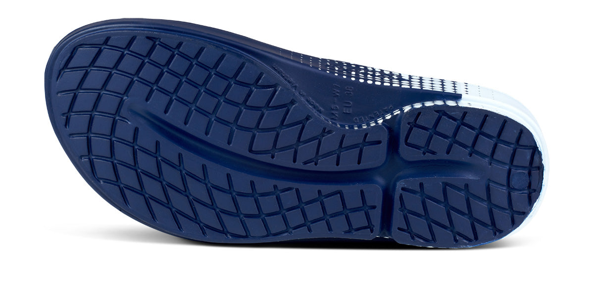 OOFOS Men&#39;s OOahh Sport Slide - Navy Matrix