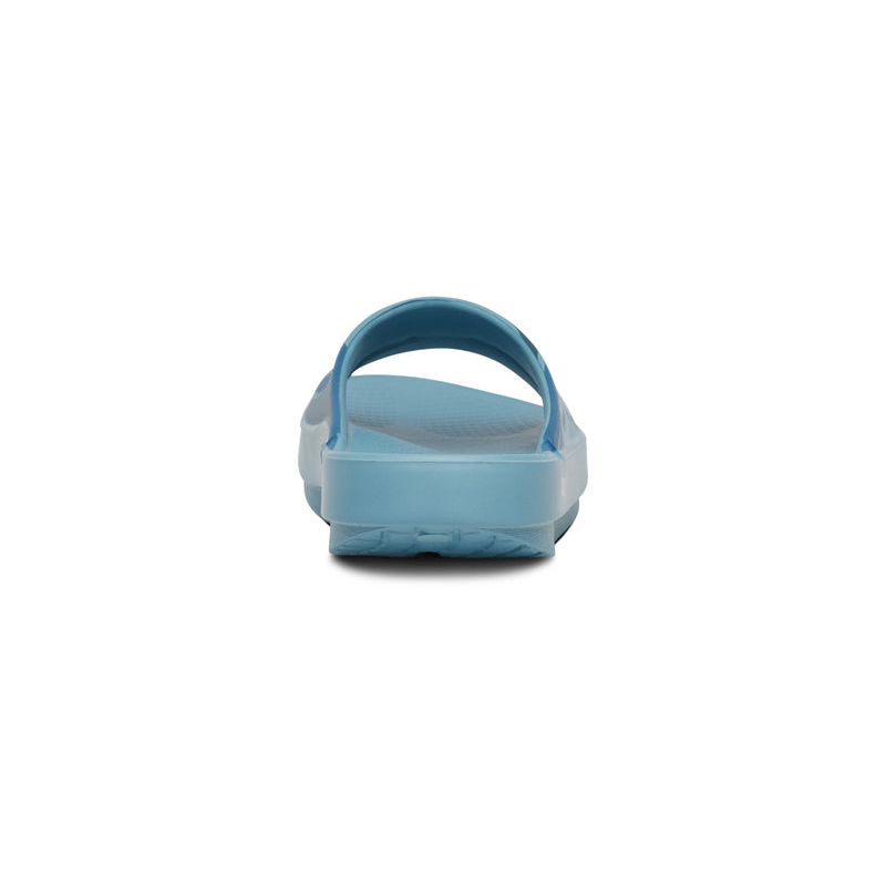 OOFOS Women's OOahh Sport Slide - Ocean Blue Wave