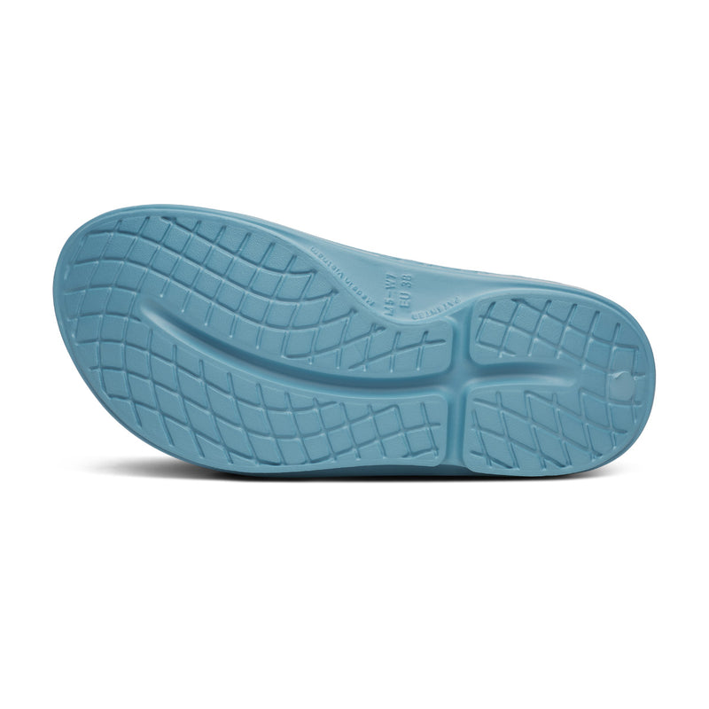 OOFOS Women's OOahh Sport Slide - Ocean Blue Wave