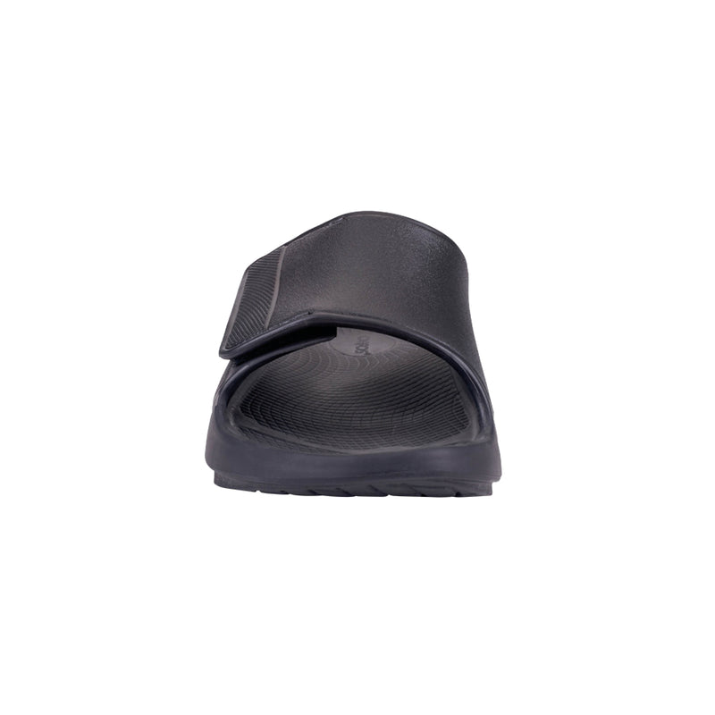 OOFOS Men's OOahh Sport Flex Slide - Black Matte