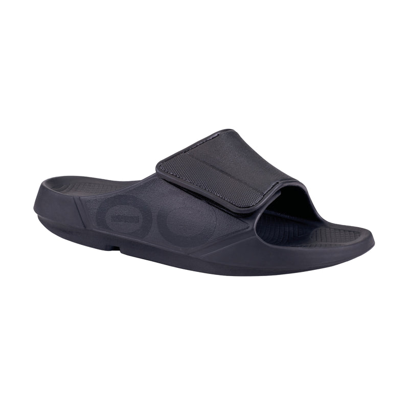 OOFOS Women's OOahh Sport Flex Slide - Black Matte