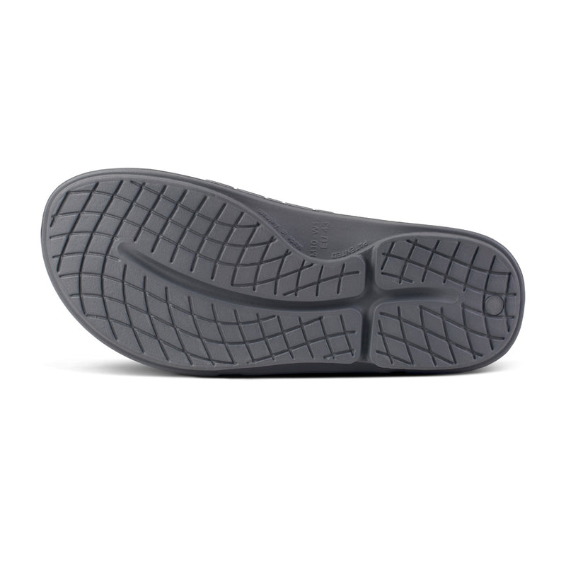 OOFOS Women's OOahh Sport Flex Slide - Slate