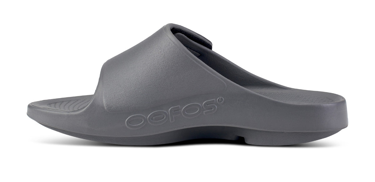 OOFOS Women&#39;s OOahh Sport Flex Slide - Slate