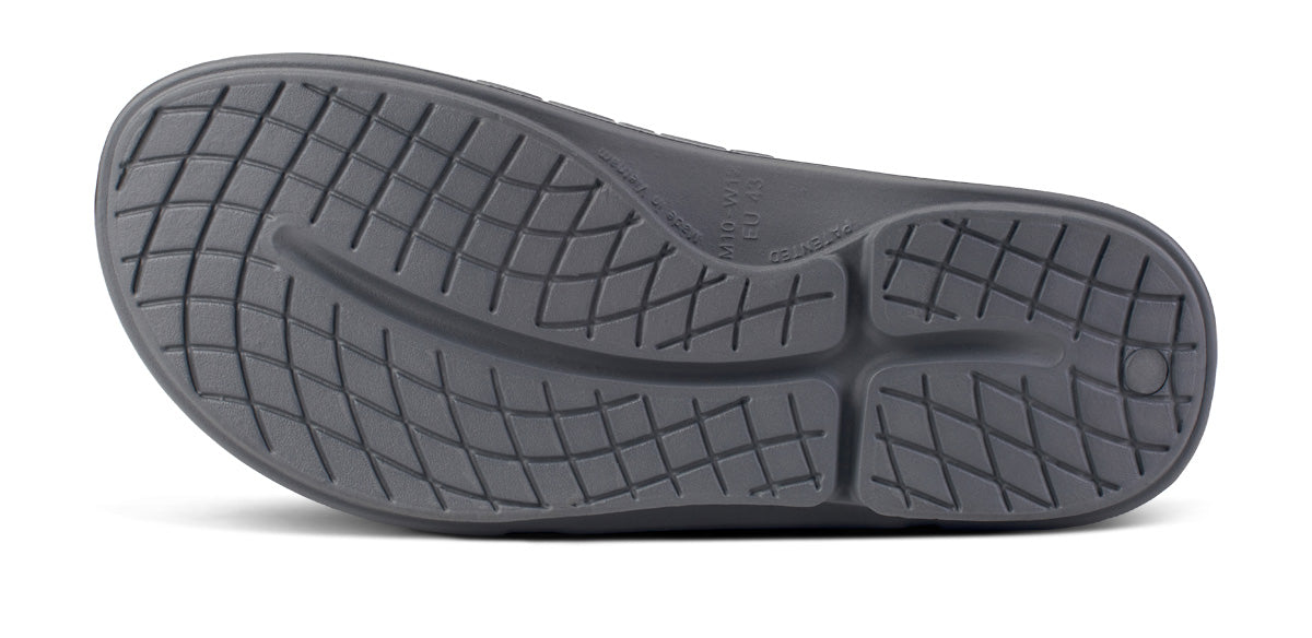 OOFOS Women&#39;s OOahh Sport Flex Slide - Slate