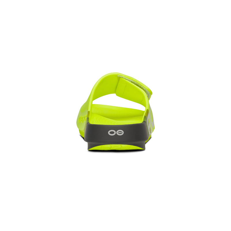 OOFOS Women's OOahh Sport Flex LTD Edition Slide - Electro Rally