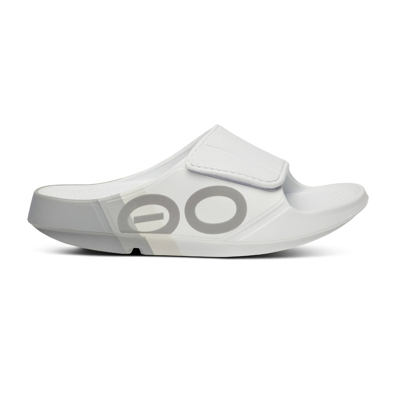 OOFOS Women's OOahh Sport Flex LTD Edition Slide - Smoke Rally