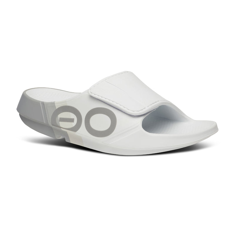 OOFOS Men's OOahh Sport Flex LTD Edition Slide - Smoke Rally