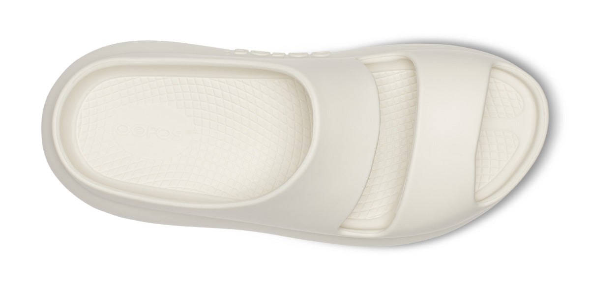 OOFOS Women's OOyea Slide - Chalk