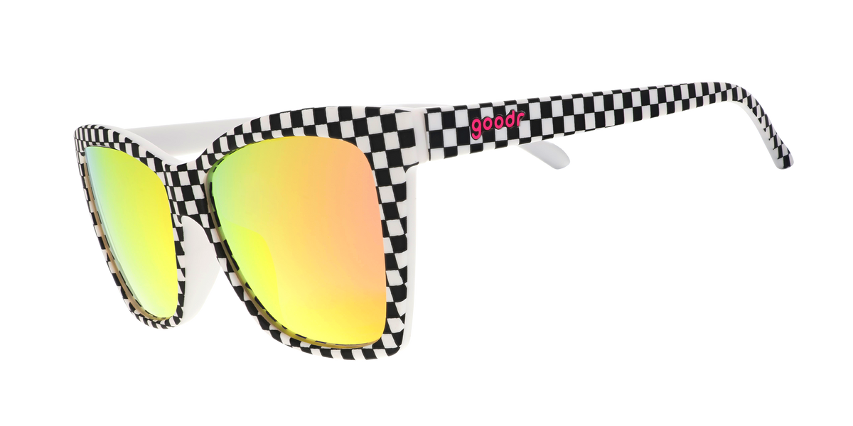 goodr POP G Sunglasses - Server With a Checkered Past