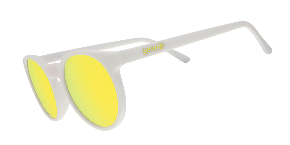 goodr Circle G Sunglasses - Yolk&#39;s on You