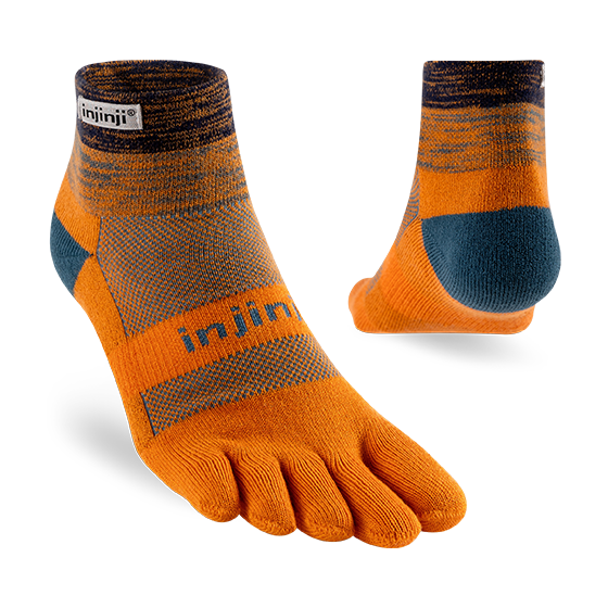 Injinji TRAIL Midweight Mini-Crew Running Socks