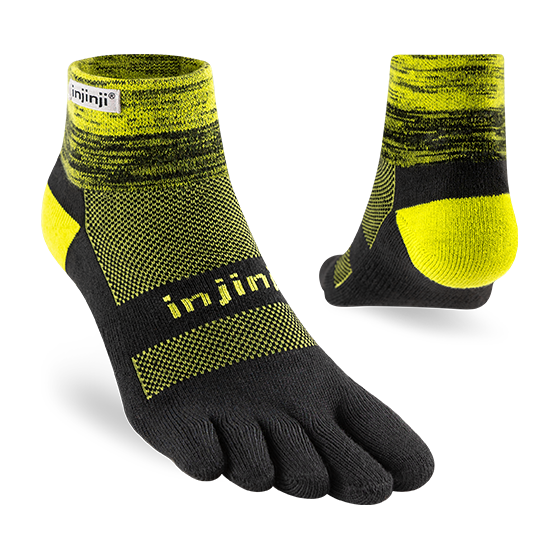 Injinji TRAIL Midweight Mini-Crew Running Socks