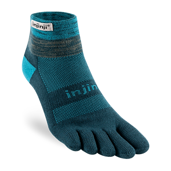 Injinji TRAIL Midweight Mini-Crew Running Socks