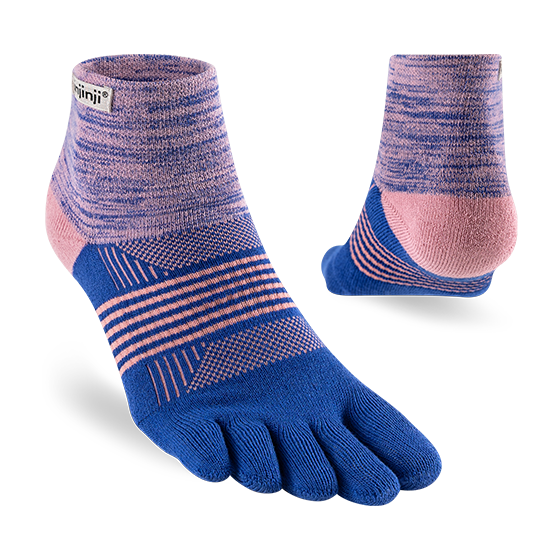 Injinji TRAIL Womens Specific Midweight Mini-Crew Running Socks