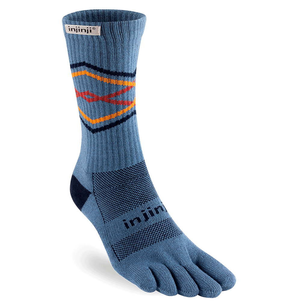 Injinji TRAIL Midweight Crew Running Socks