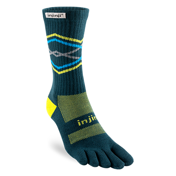 Injinji TRAIL Midweight Crew Running Socks