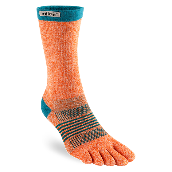 Injinji TRAIL Womens Specific Midweight Crew Running Socks