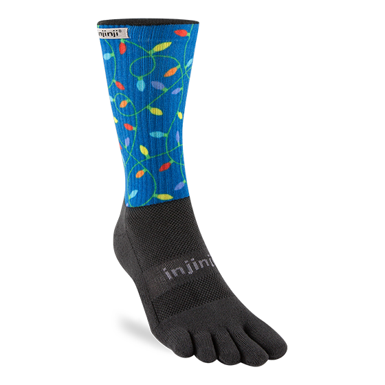 Injinji Spectrum Trail Midweight Crew Running Socks