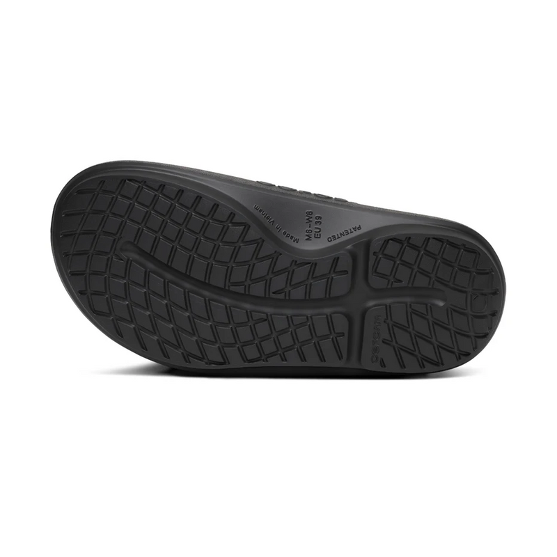 OOFOS Men's OOahh PLUS - Black