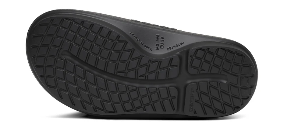 OOFOS Men's OOahh PLUS - Black