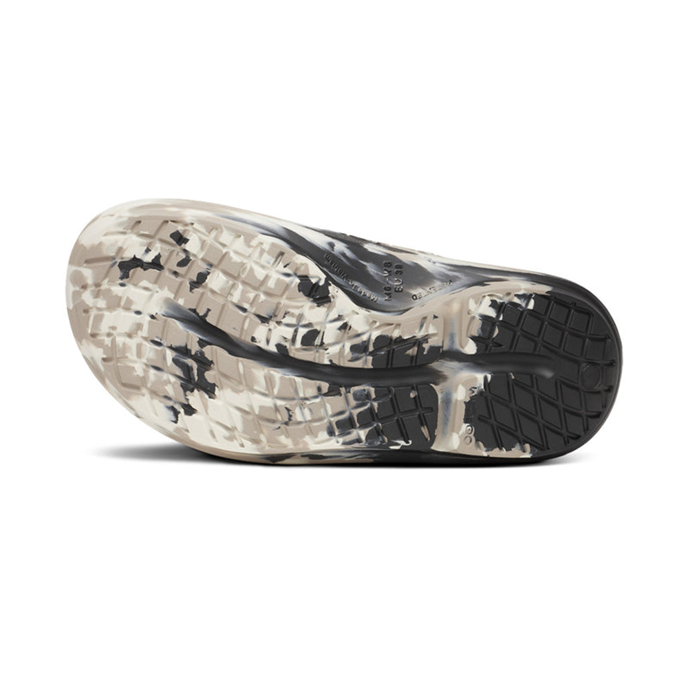 OOFOS Women's OOahh PLUS - Marble Black Nomad