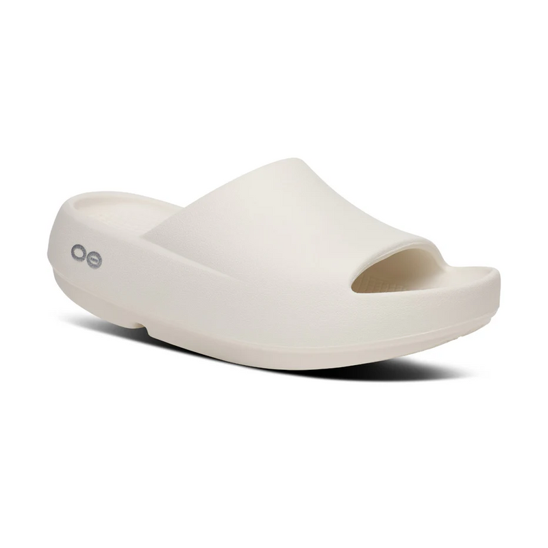 OOFOS Women's OOahh PLUS - Chalk