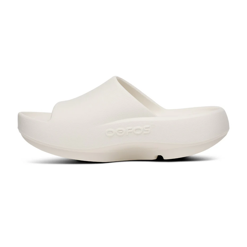 OOFOS Women's OOahh PLUS - Chalk