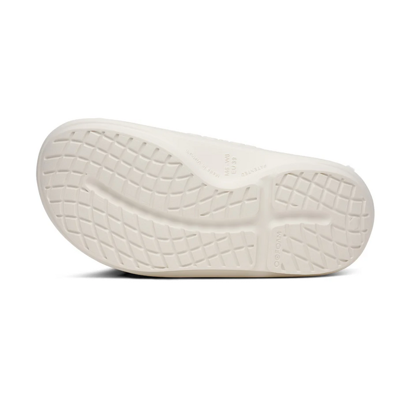OOFOS Women's OOahh PLUS - Chalk