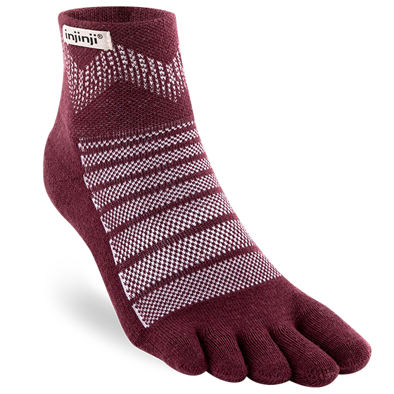 Injinji OUTDOOR Midweight Mini-Crew Wool Socks