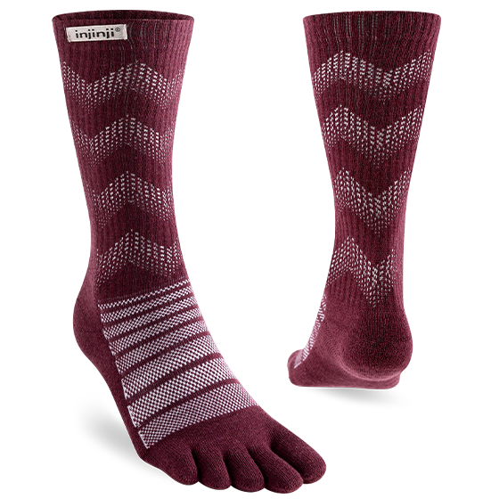 Injinji OUTDOOR Midweight Crew Wool Socks