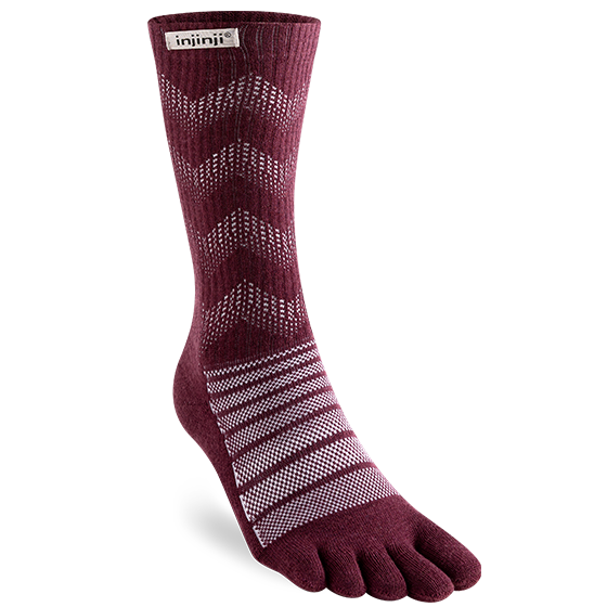Injinji OUTDOOR Midweight Crew Wool Socks