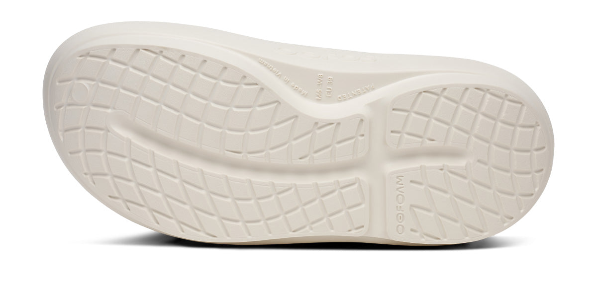OOFOS Women's OOcloog PLUS - Chalk
