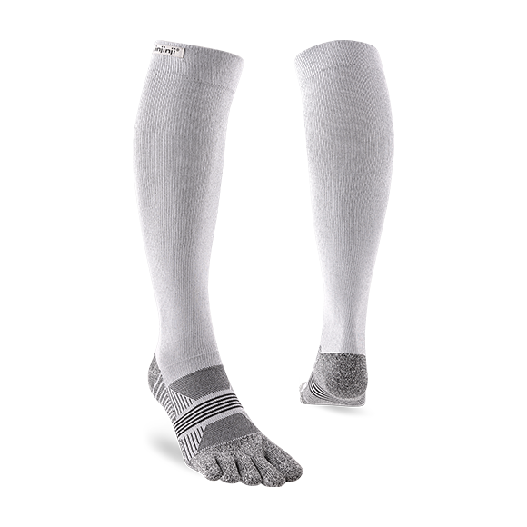 Injinji Women's Over The Calf Compression Toesocks