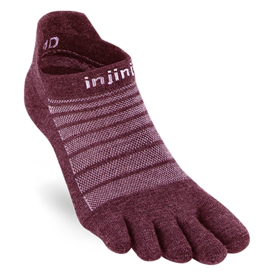 Injinji RUN Lightweight No-Show Wool